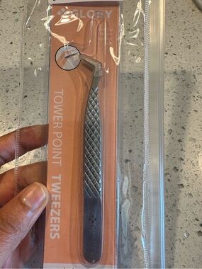 Stainless steel tweezers for eyelash extensions